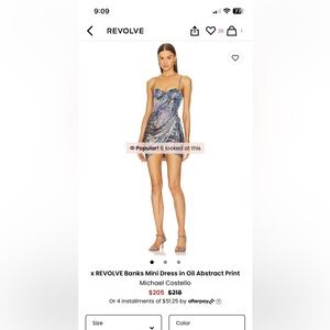 Michael Costello x REVOLVE cocktail dress